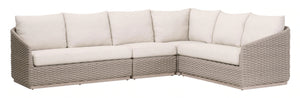 Caspian Outdoor Modular Left Facing 1-Arm Sofa