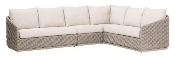Caspian Outdoor Modular Left Facing 1-Arm Sofa