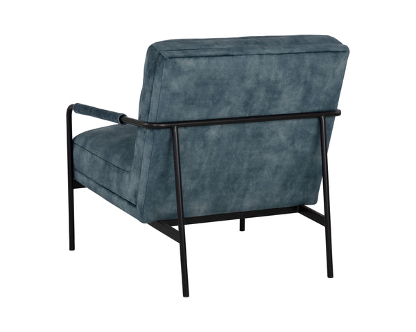TRISTEN LOUNGE CHAIR - NONO PETROL