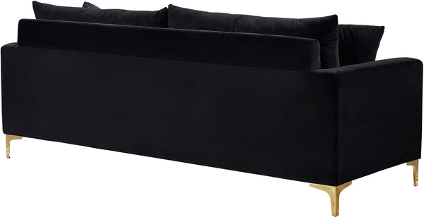 Lucy Sofa In Black Velvet