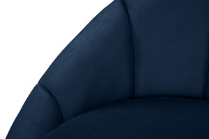 Jesse Chaise In Navy Velvet