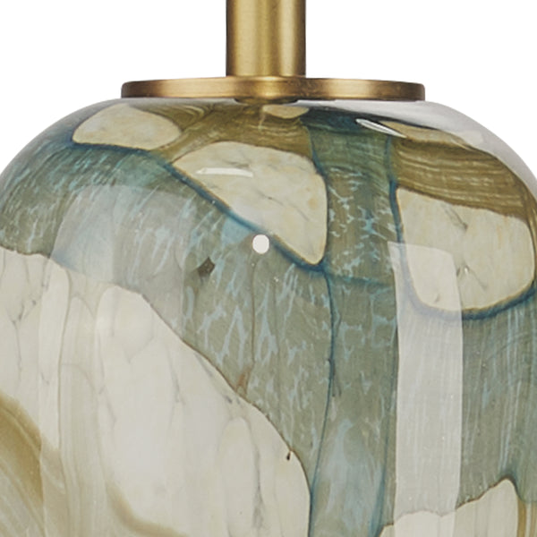 Helen Glass 1-Light Pendant, Large