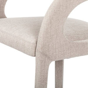 Hawkins Stool In Savile Flannel In Bar