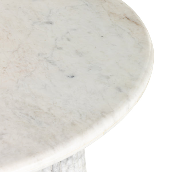 Oranda Coffee Table in Polished White