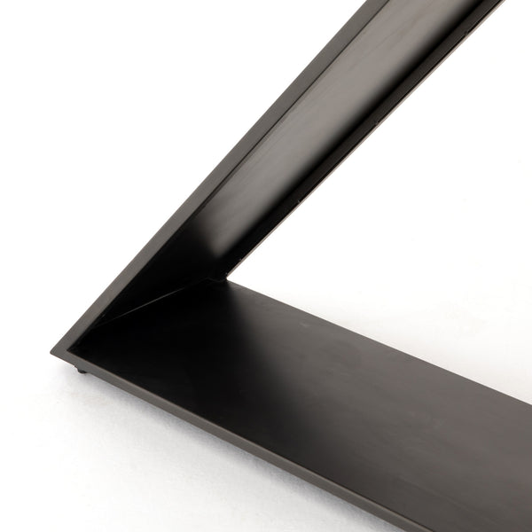 Nero Firewood Storage Coated Gunmetal