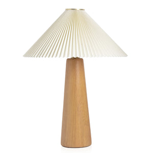 Nora Table Lamp In Light Oak
