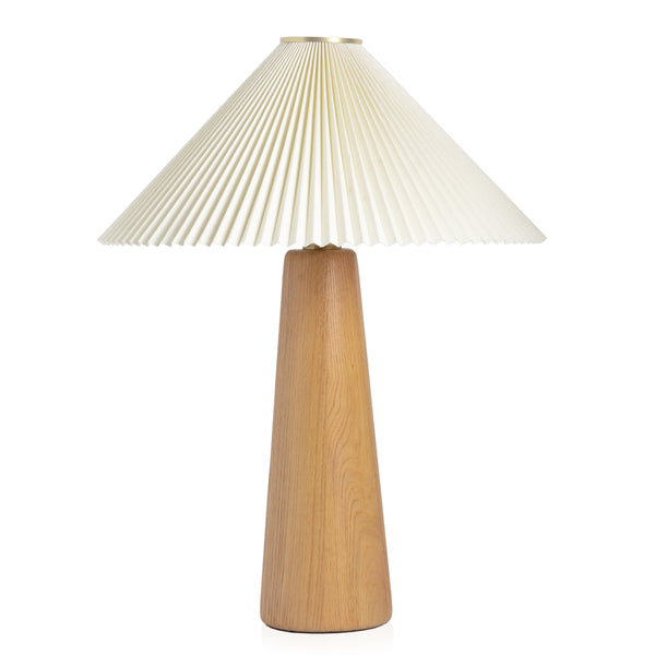 Nora Table Lamp In Light Oak