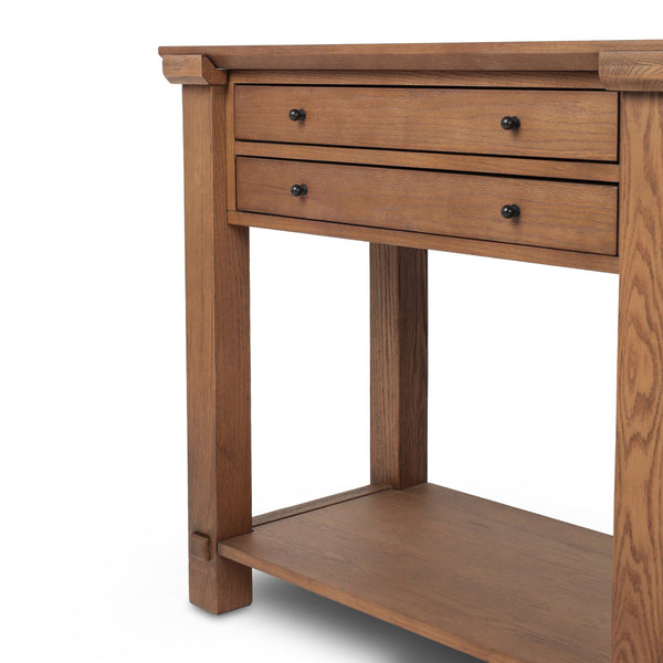 Gardendale Console Table - Tan Oak