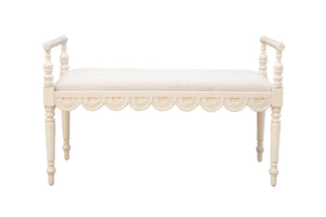 Cream Juliet Bench