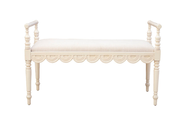 Cream Juliet Bench