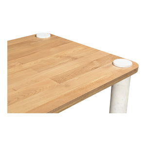 Century Dining Table with Marble Legs