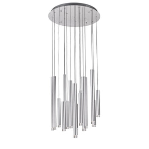 Galiano AC7086SA Chandelier in Satin Aluminum