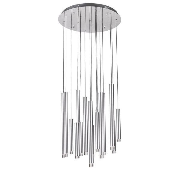 Galiano AC7086SA Chandelier in Satin Aluminum