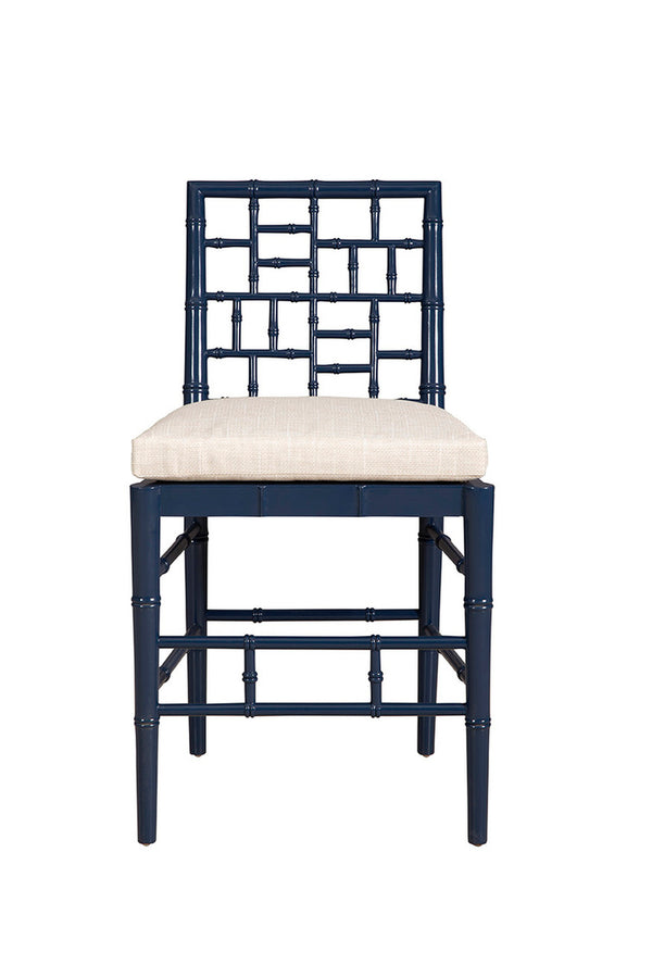 Blue Hugo Counter Stool