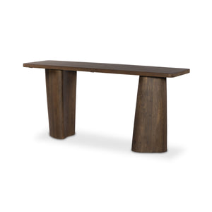 Myla Console Table In Aged Brown