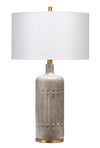 Annex Cement Table Lamp with Linen Shade