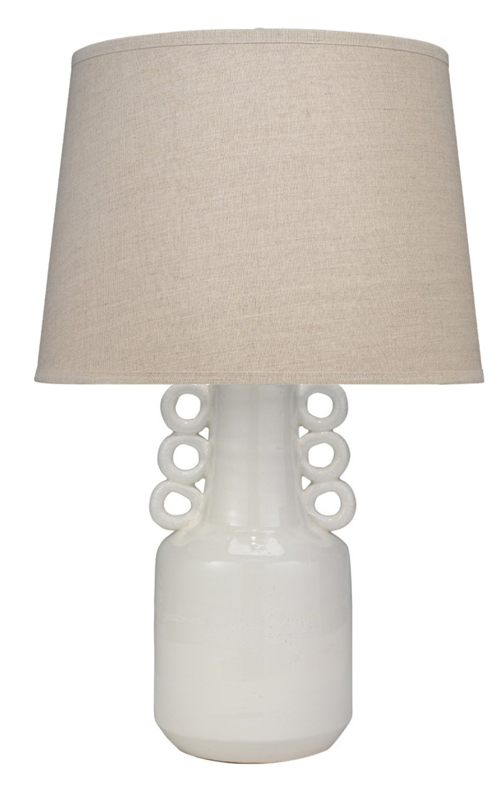 Circus Ceramic Table Lamp with Linen Shade
