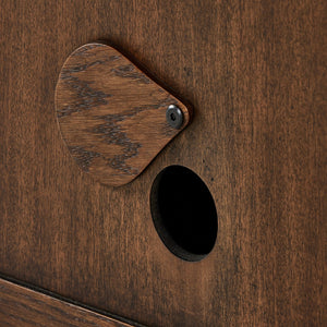 Torrington Media Console In Umber Oak