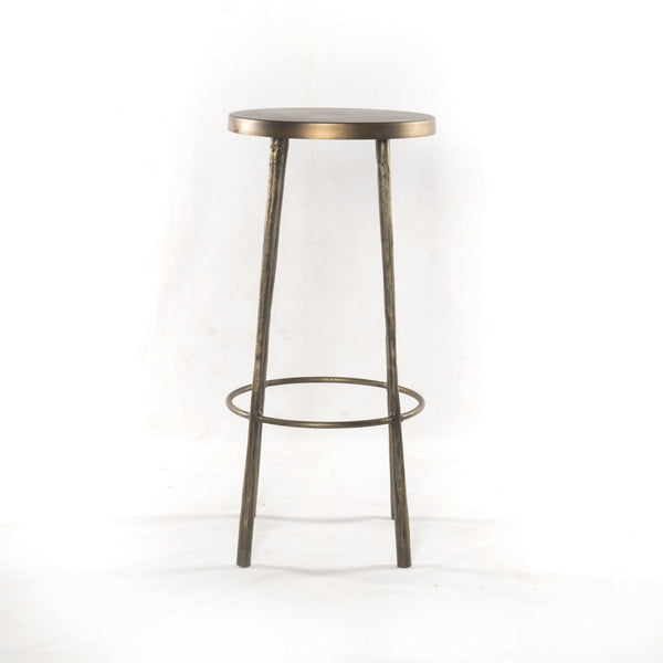Westwood Barstool in Antique Brass
