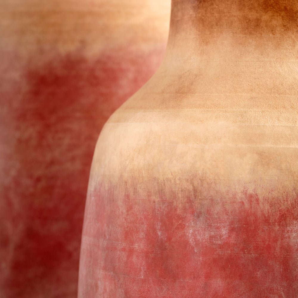 Large Precipice Vase in Multi Color