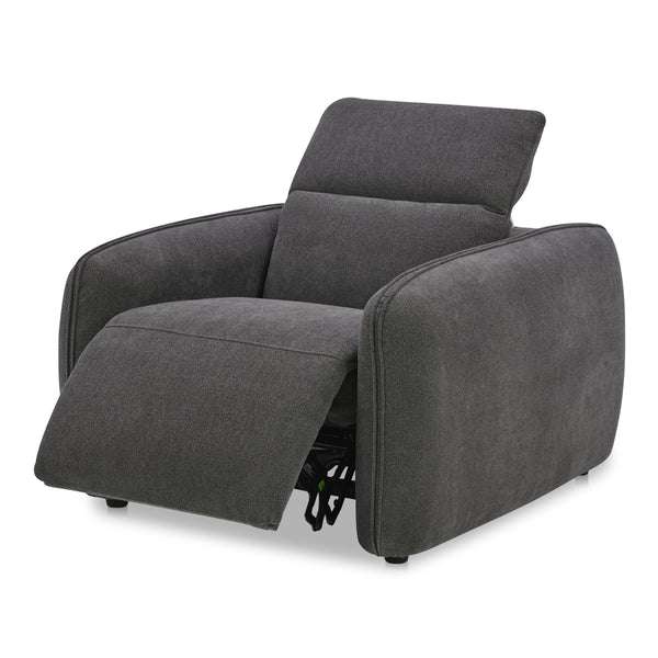 Eli Power Recliner Chair in Dusk Grey