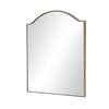 Jacques Mirror In Antique Brass