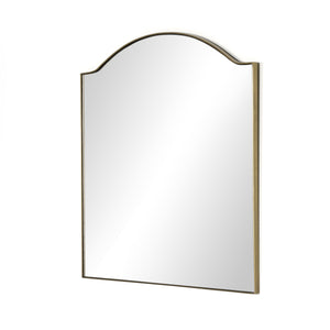 Jacques Mirror In Antique Brass