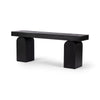 Keane Console Table In Black Elm