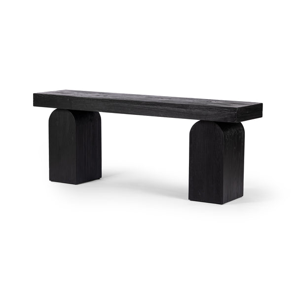Keane Console Table In Black Elm