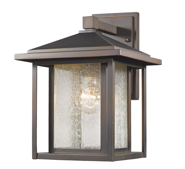Aspen 1 Light Outdoor in Oil Rubbed Bronze Finish