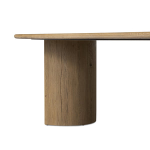 Paden Dining Table - Worn Oak Veneer