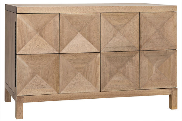Quadrant Washed Walnut 2-Door Sideboard