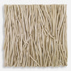 Gathered Teak Square Bleached Wood Wall Decor