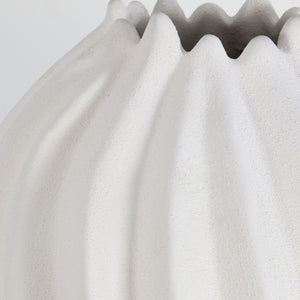 Merritt White Floor Vase