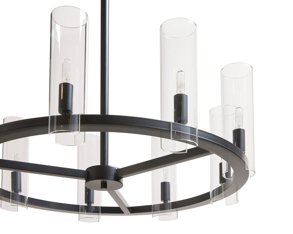 CLARABELLE CHANDELIER - SMALL - BLACK