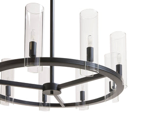 CLARABELLE CHANDELIER - SMALL - BLACK