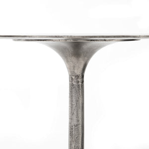 Simone Bar Table In Raw Antique Nickel
