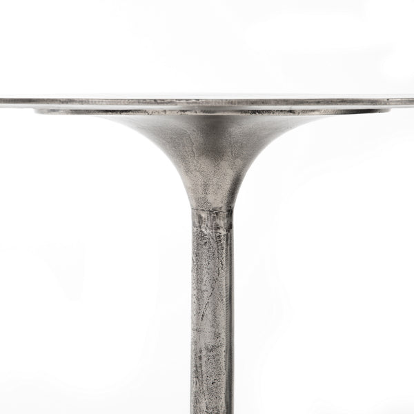 Simone Bar Table In Raw Antique Nickel
