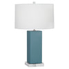 Steel Blue Harvey Table Lamp