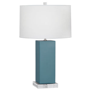 Steel Blue Harvey Table Lamp