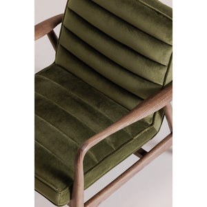 Anderson Armchair in Dark Ivy Velvet