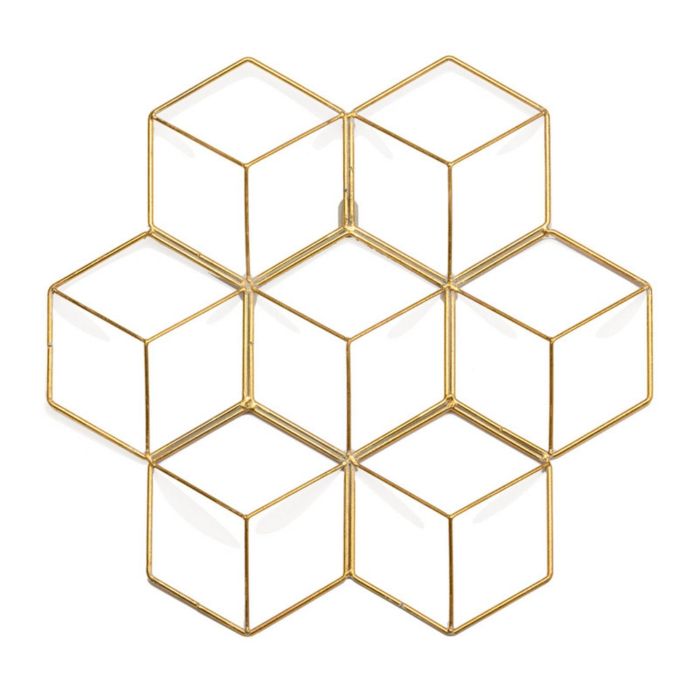 Hex-Grid Wall Art