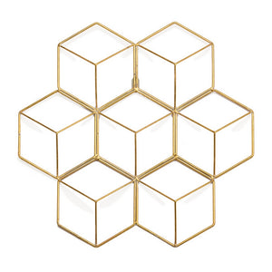 Hex-Grid Wall Art