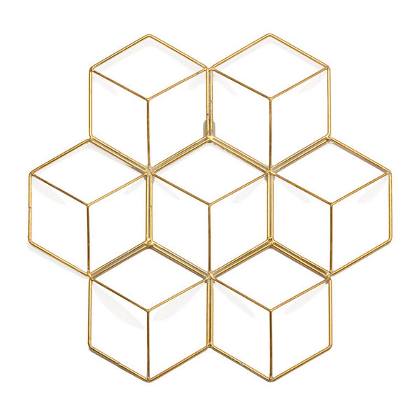 Hex-Grid Wall Art