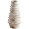 Giorgio Vase In Whitewashed