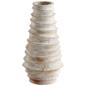 Giorgio Vase In Whitewashed