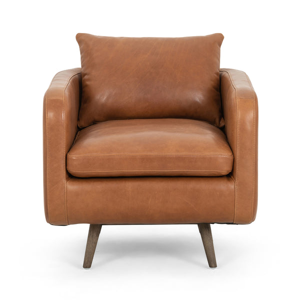 Kaya Swivel Chair-Haven Tobacco