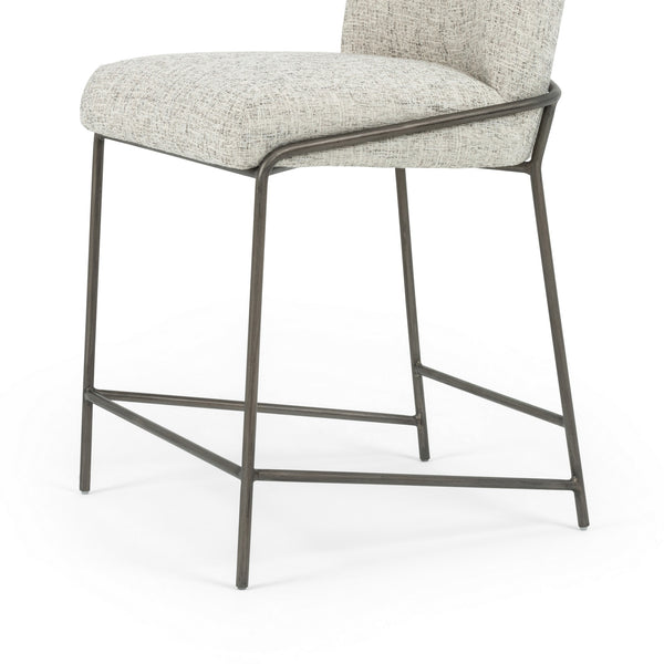 Astrud Counter Stool in Lyon Pewter