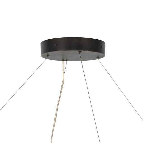Baum Small Chandelier In Dark Walnut