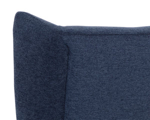 KASEN LOUNGE CHAIR - BELFAST NAVY